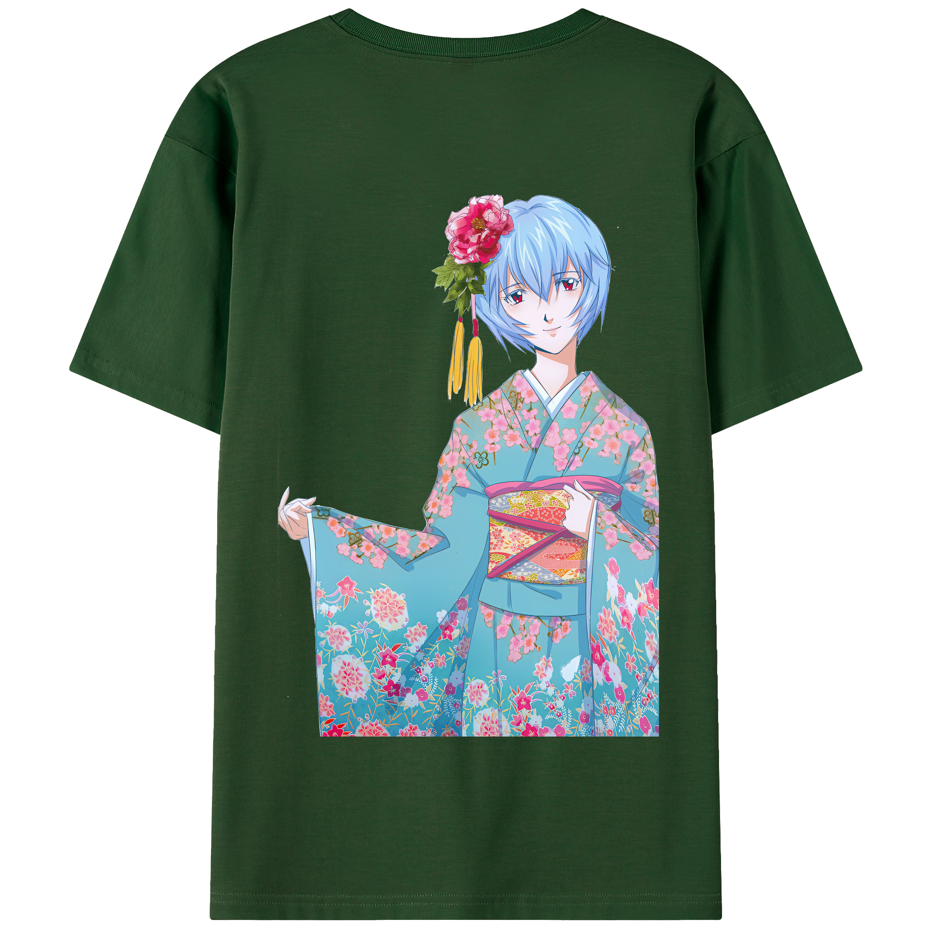 （画像用） EVA 新世紀エヴァンゲリオン 綿100％半袖Tシャツ（背面プリント）